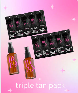 Triple tan pack