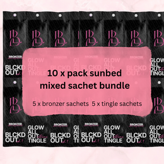 10x sunbed barbie mix cream